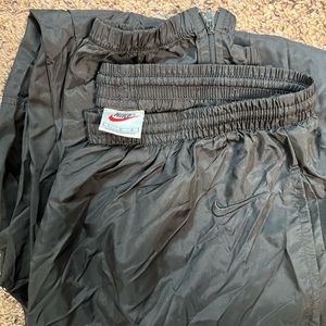 Nike nylon joggers size:L